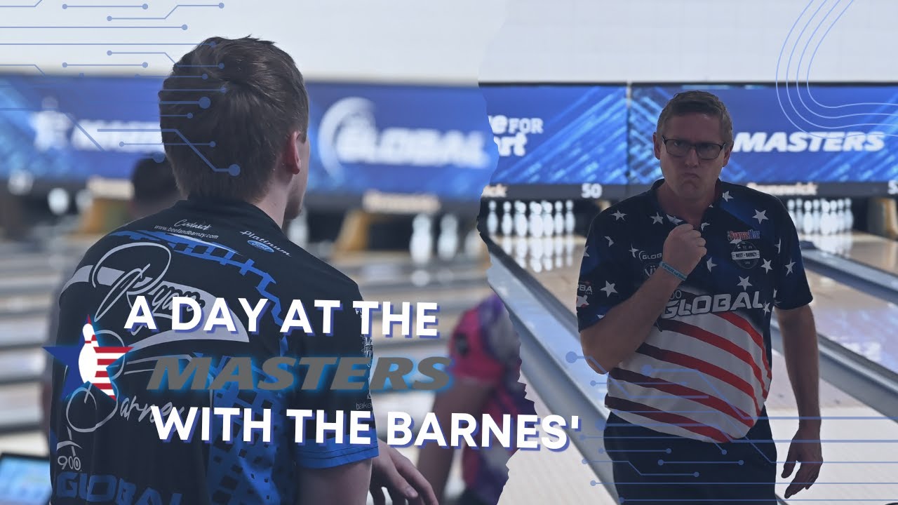 Barnes Duo take on the Masters! | 2023 USBC Masters Bowling Tournament