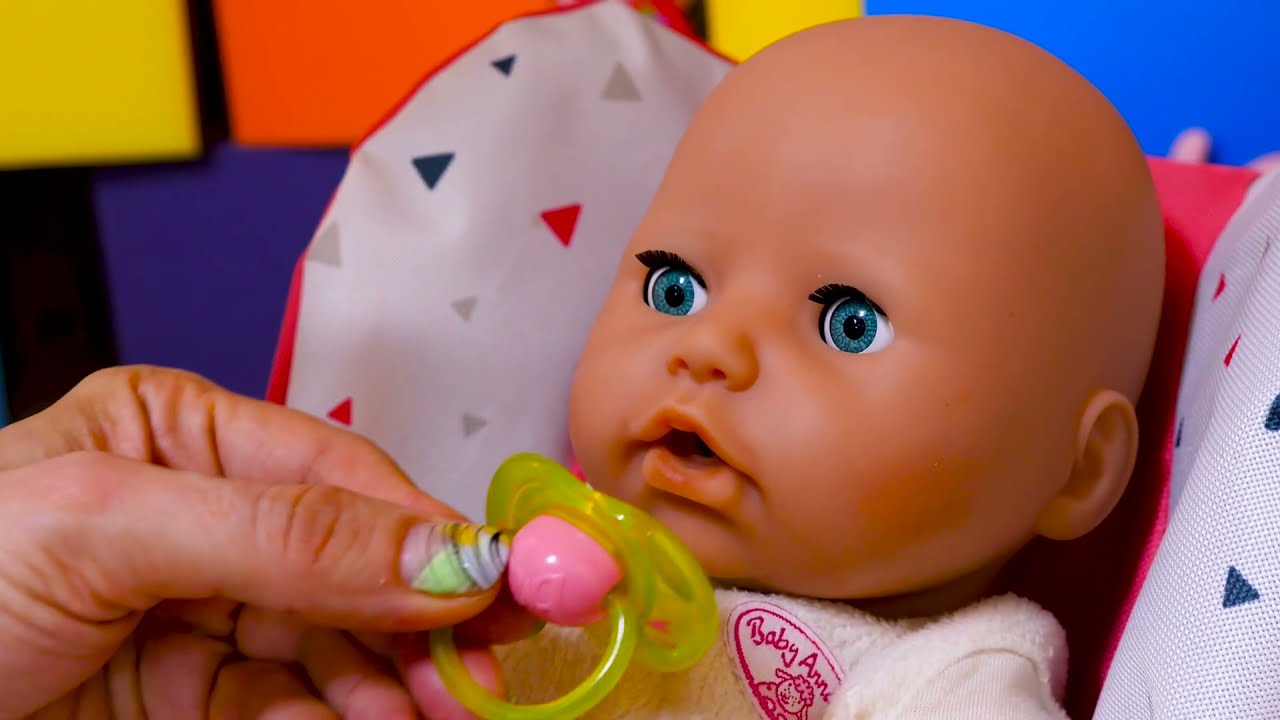Baby Annabell and Baby Born Dolls | Pretend Feeding Time and Learning to Care