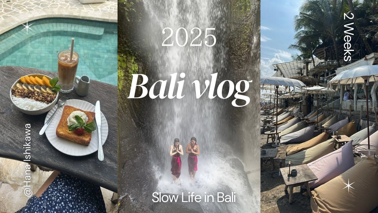 Bali Vlog | Waterfalls, Cafes & Island Life