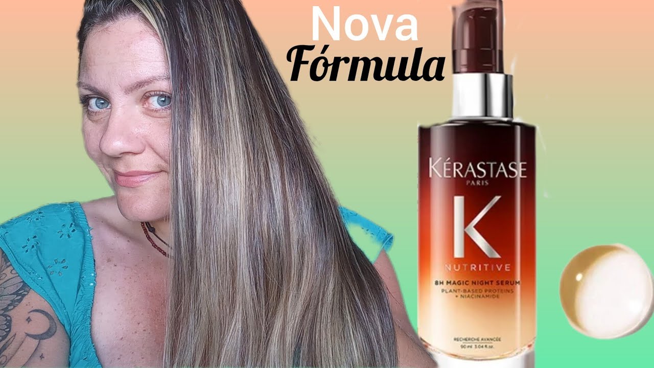 Kérastase Nutritive 8H Magic Night serum NOVA FÓRMULA ☆Tratamento  Noturno #kerastase #nutritive