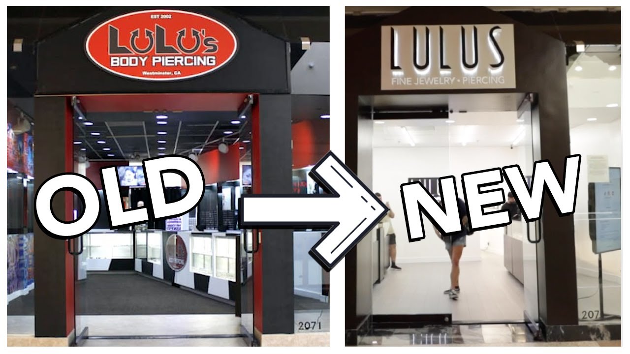 Lulu's Newly Renovated Piercing Studio | OLD vs NEW