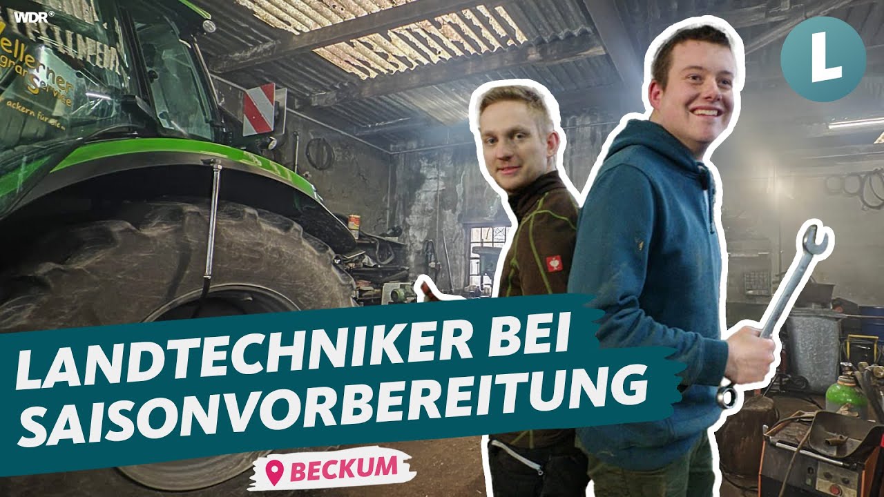 Landmaschinen-Werkstatt: Tipps und Tricks für die Saisonvorbereitung | WDR Lokalzeit Land.Schafft.