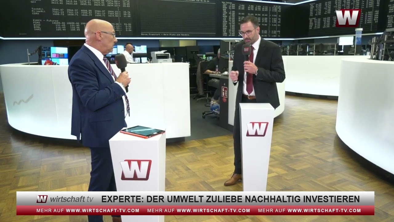 CEO Holger Kuhlmann im Wirtschaft TV-Interview: Wie geht nachhaltig investieren?