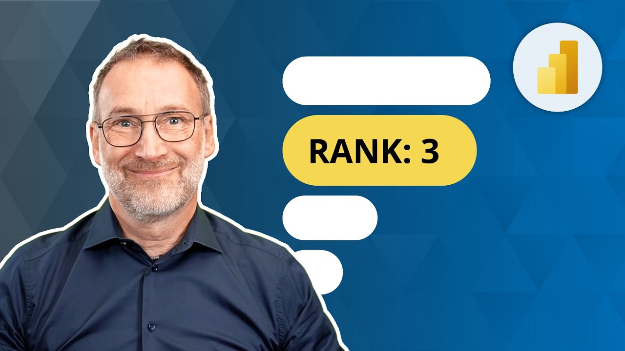 Использование RANK вместо RANKX в DAX