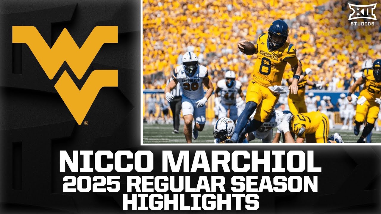 Nicco Marchiol Regular Season Highlights | 2025 Big 12 Football