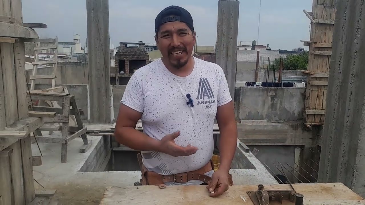 Como asegurar una columna con alambre dulce