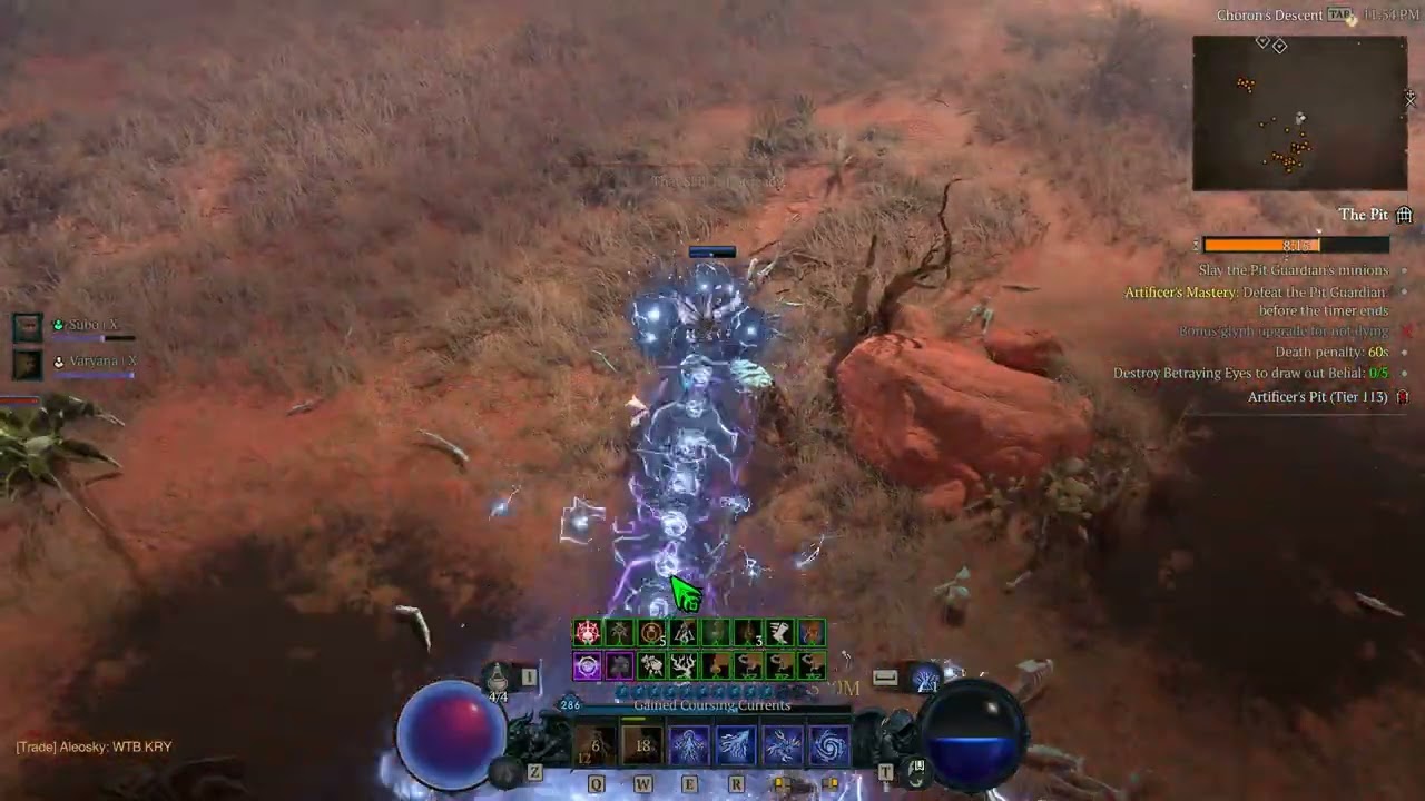 Diablo 4 Season 11 - Sorc 113 PIT