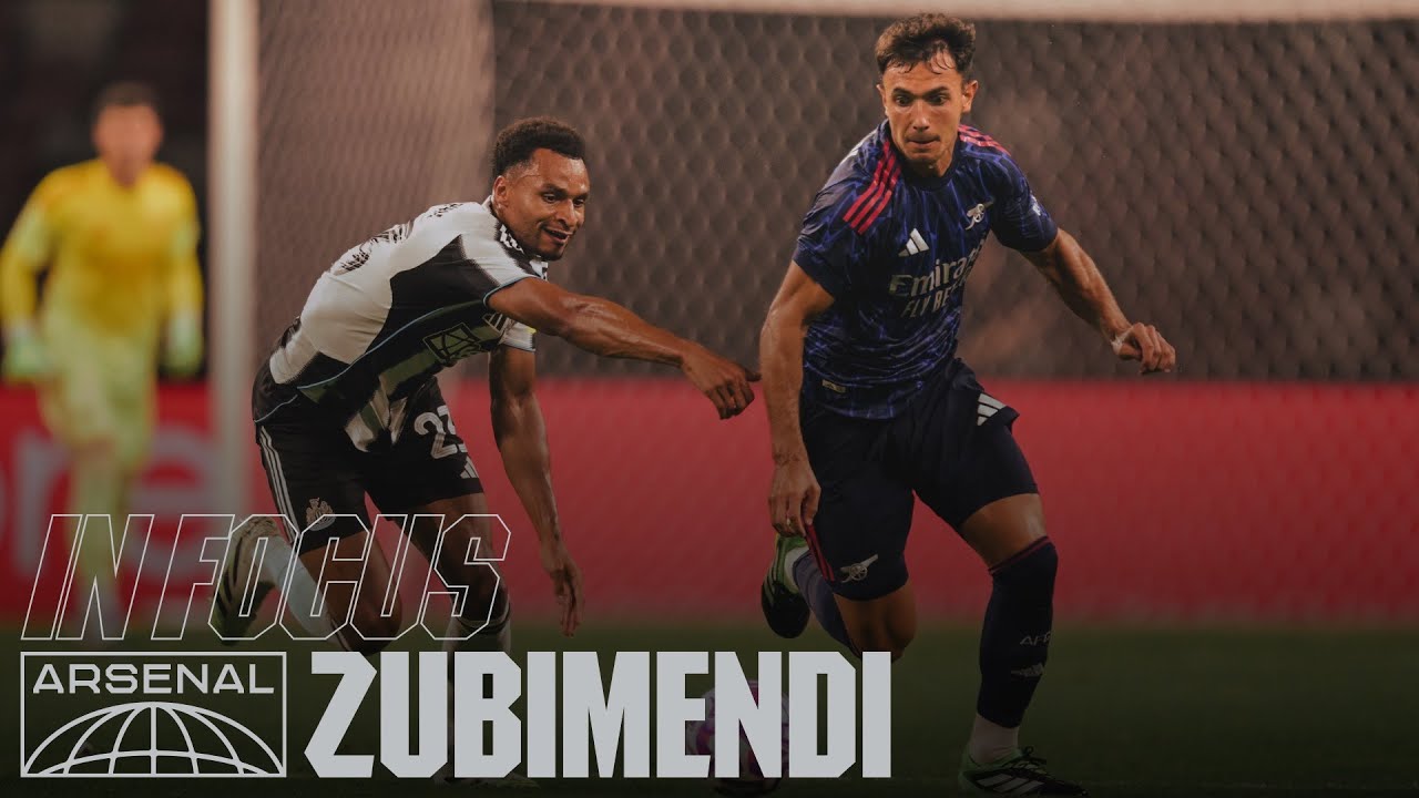 AN AMAZING PERFORMANCE ✨  | PLAYER FOCUS | Martin Zubimendi v Newcastle United | Pre-season