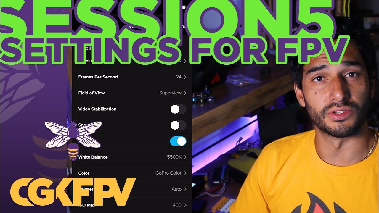 How to set up GoPro Session 5 Settings for the best FPV footage
