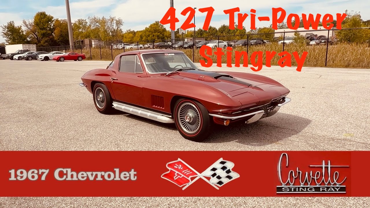 Corvette 427 Tri-Power Coupe 1967 года – Лучший C2 | #c2corvette #corvette #vette #427