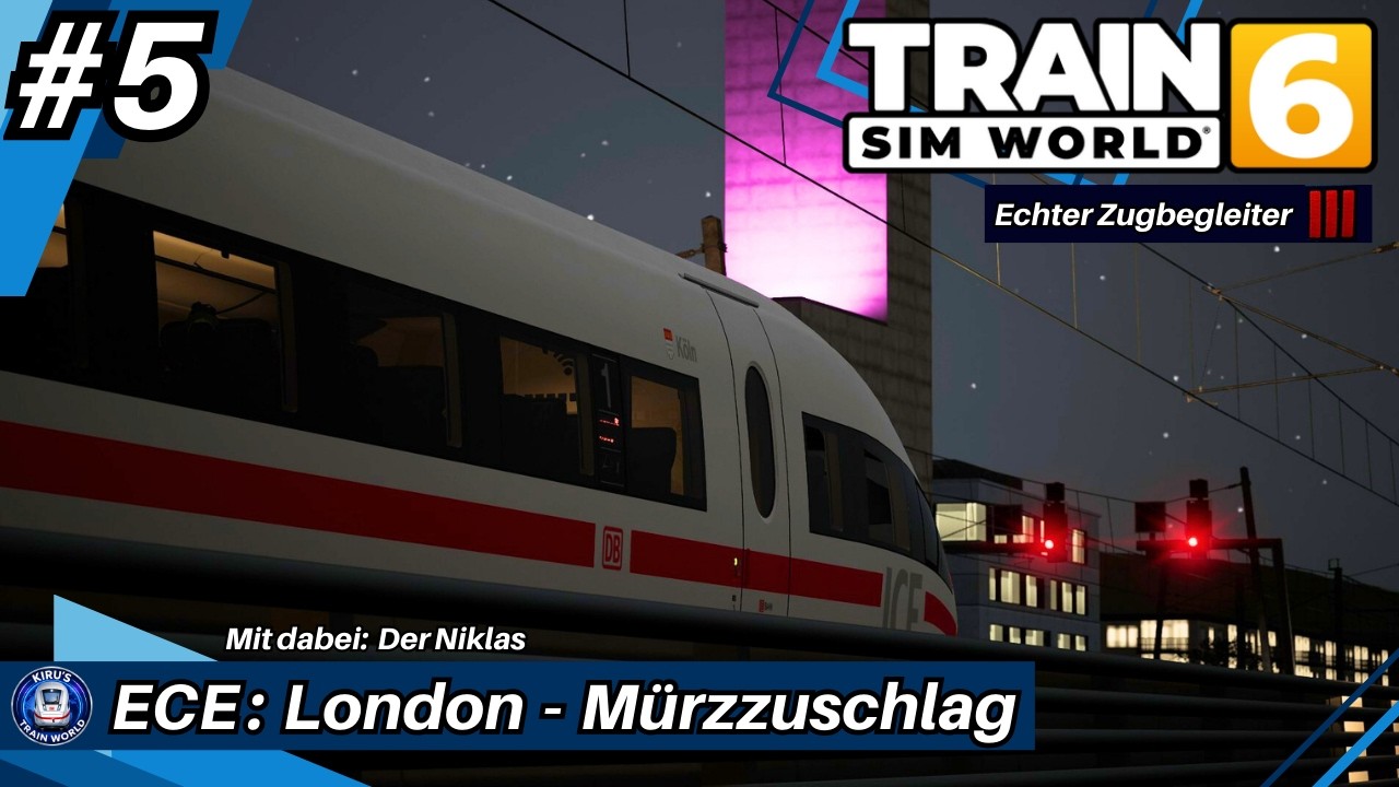ECE: London - Mürzzuschlag #5 | Rosenheim - Salzburg | Train Sim World 6 | 🔊ANSAGEN🔊