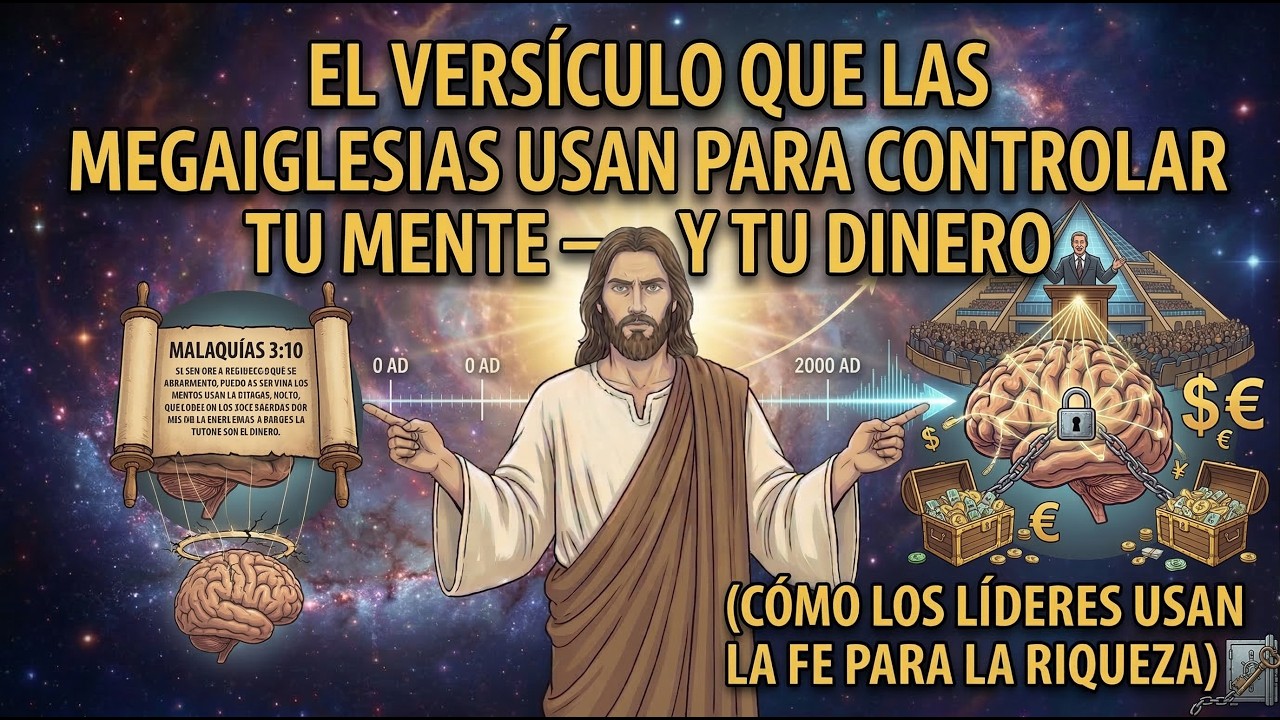 El Versículo que las Megaiglesias Usan para Controlar Tu Mente — Y Tu Dinero