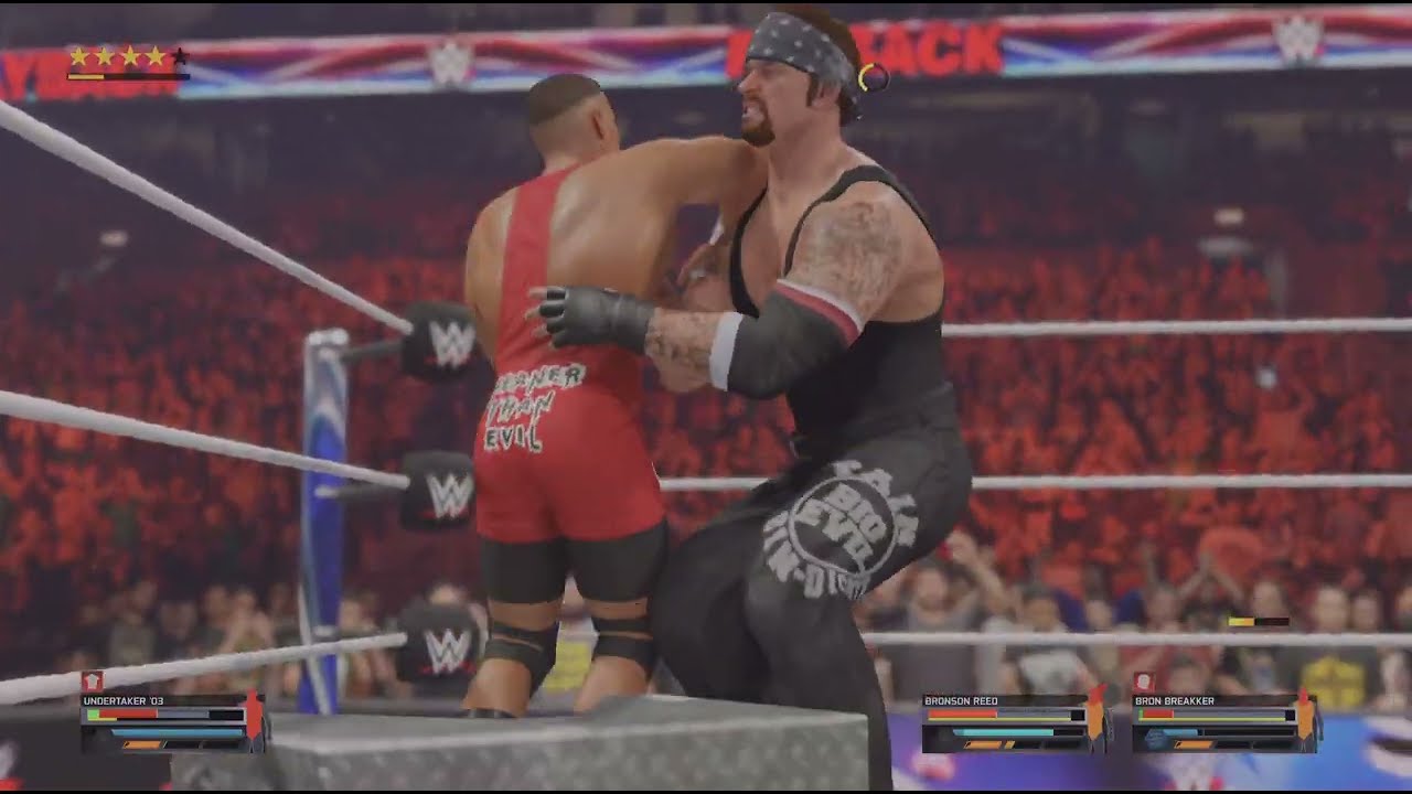 WWE The Undertaker vs BRONSON REED. Bron Breakker Full Match 