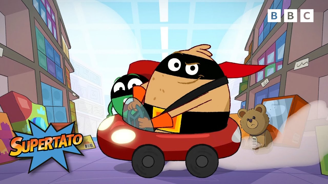 Toy Aisle Trouble 🚗🧸 | Supertato Official