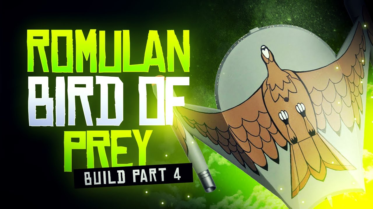 Polar Lights 1/1000 Romulan Bird Of Prey Finale!