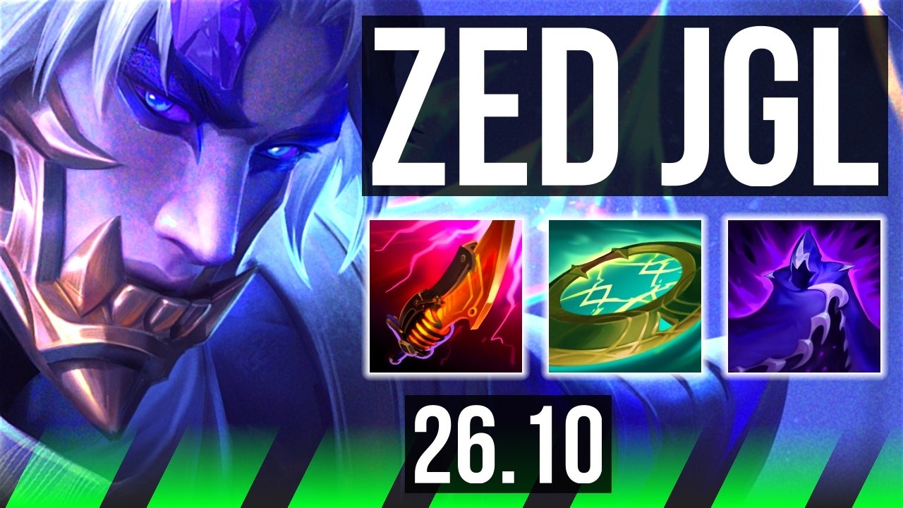 ZED vs SYLAS (JGL) | 72K damage, Good KDA: 24/2/12 | KR Master | 26.10