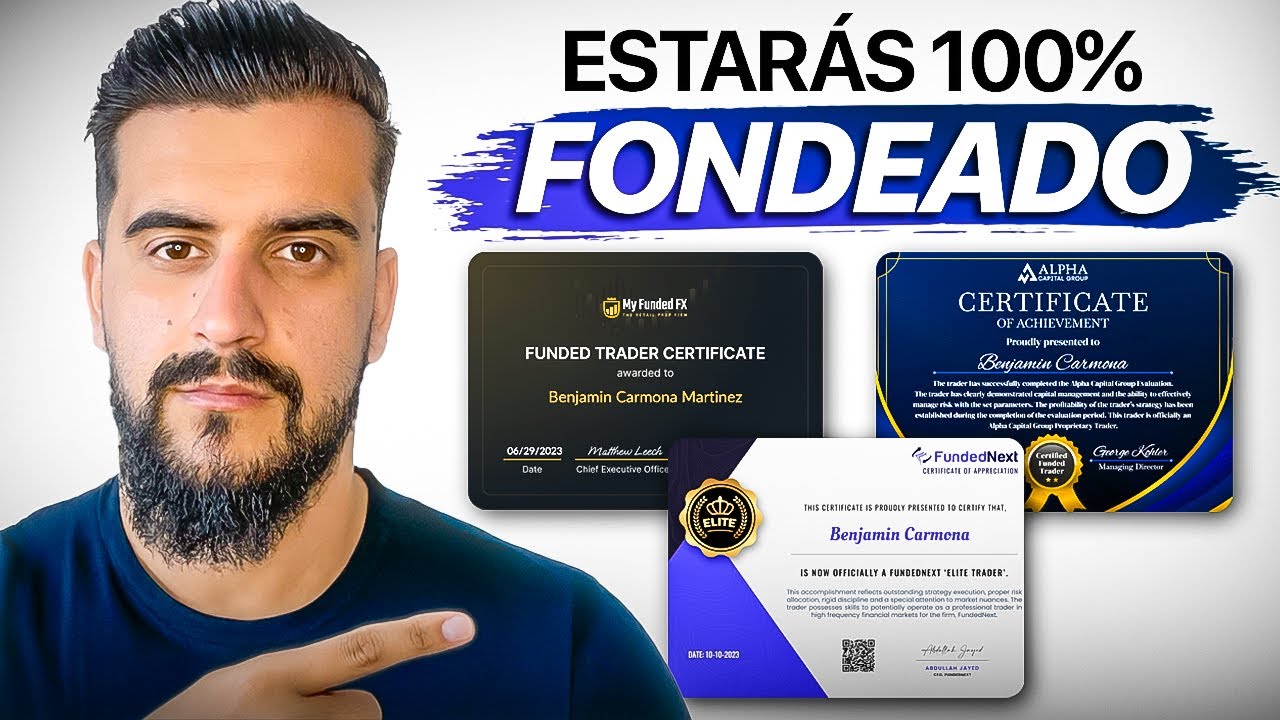 Cómo ser un Trader Rentable con Empresas de Fondeo en 2025 ( Muy Fácil )