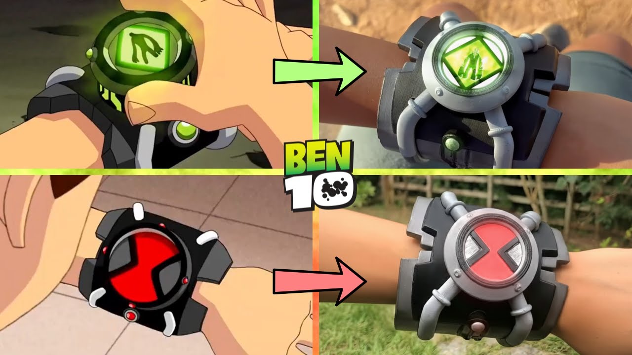 Ben 10: All Omnitrix Modes in Real Life VS Cartoon