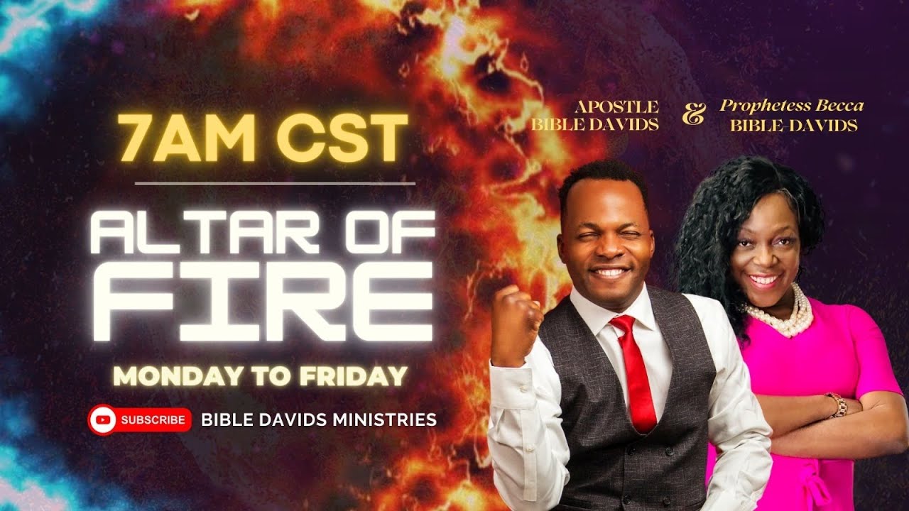 Altar Of Fire / God Has Given You Permission to Succeed / Apostle Bible Davids