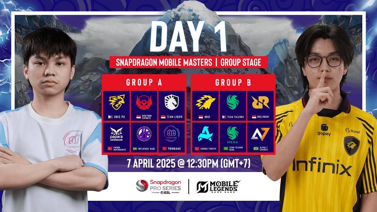 🔴 [FIL] MLBB | Snapdragon Mobile Masters | Day 1