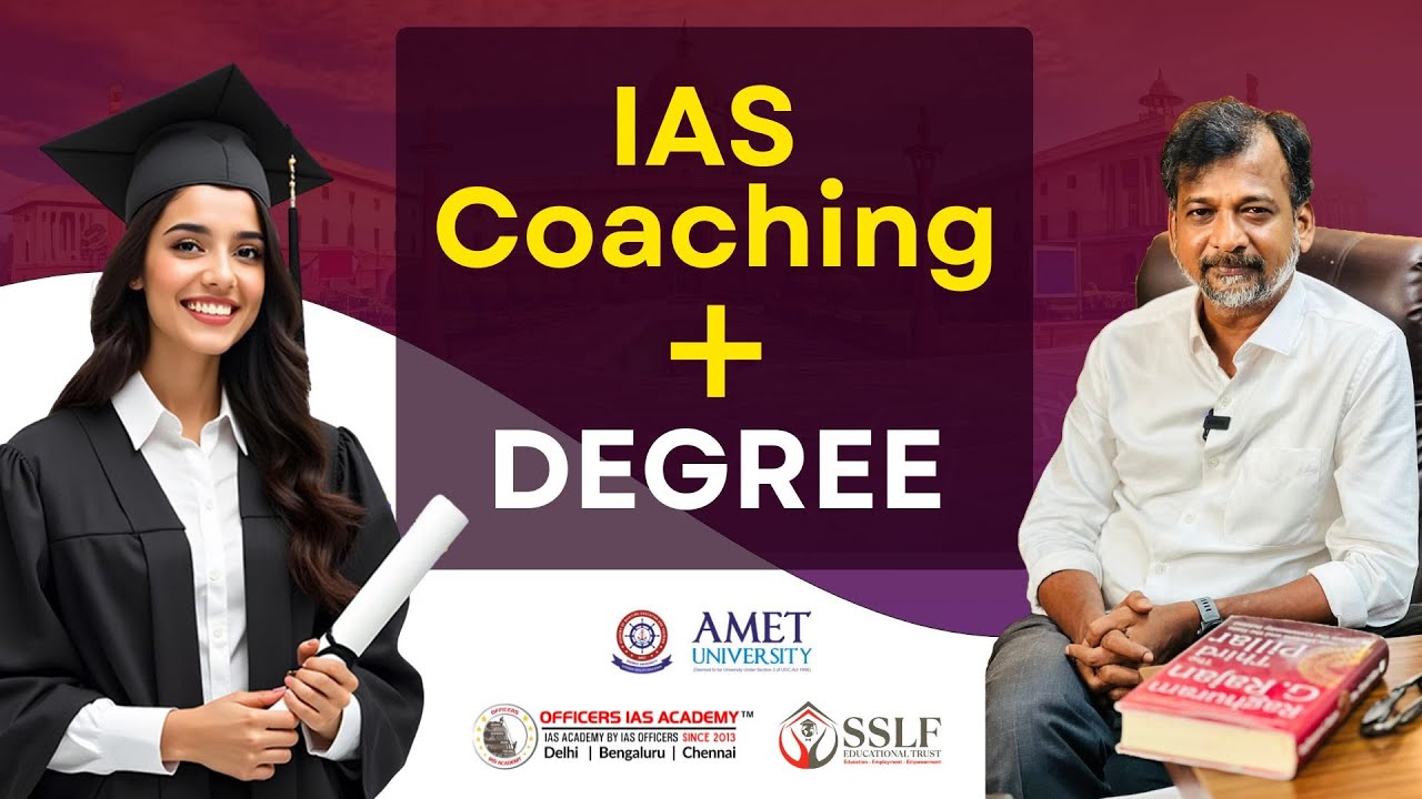 IAS Coaching + DEGREE | Israel Jebasingh | Tamil
