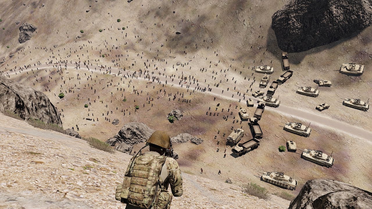 ZOMBIES MOUNTAIN PASS - ArmA 3 (Zombies & Demons)