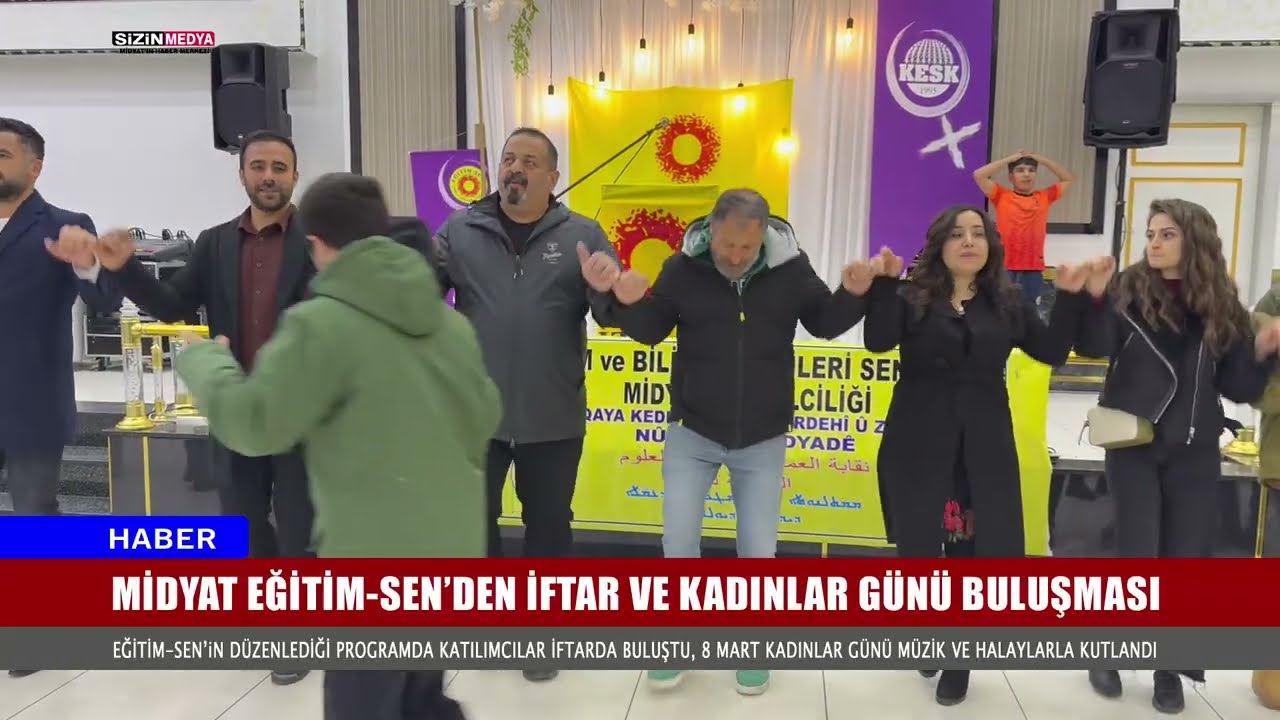 Midyat Eğitim-Sen’den İftar Ve Kadınlar Günü Buluşması