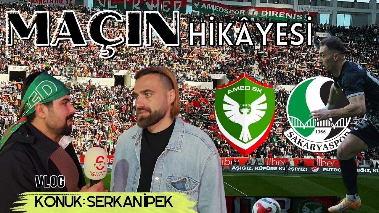 MAÇIN VLOGU | AMEDSPOR 1-1 Sakaryaspor 