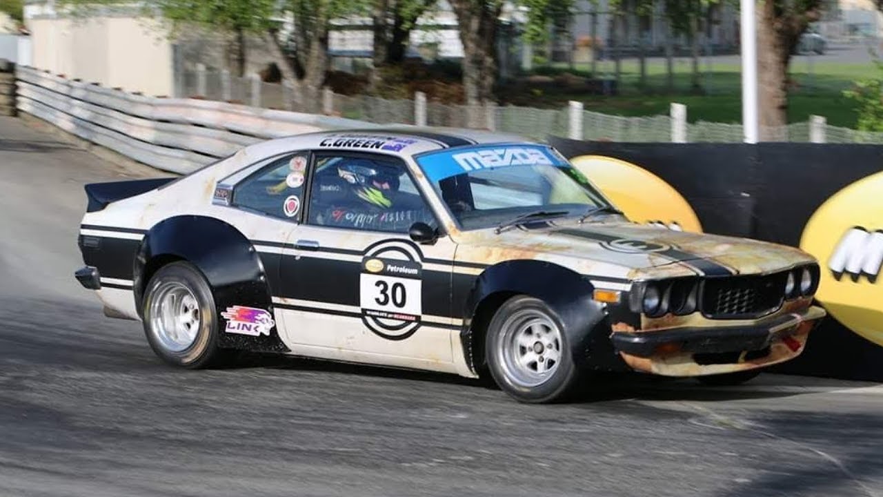 Andy Duffin RX-3 Waimate 50 2018 Classic Race