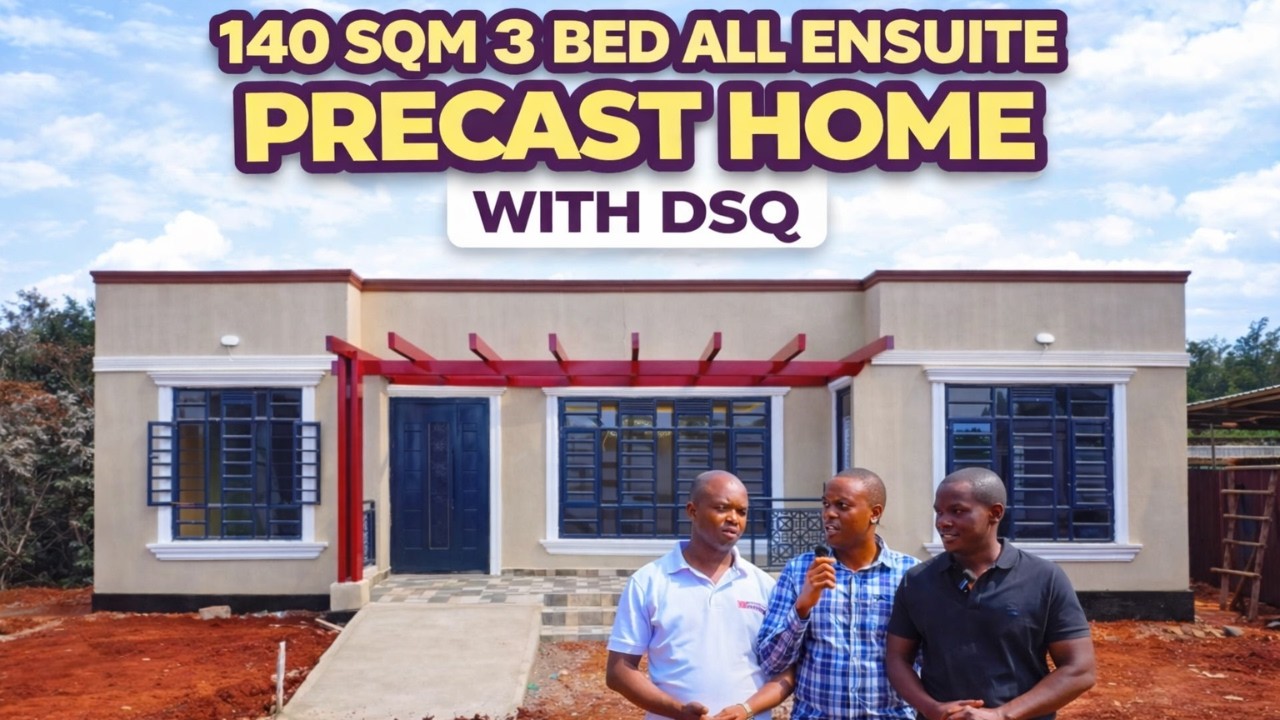 THIS 140 SQM 3 BED ALL ENSUITE PRECAST HOME WITH DSQ WILL AMAZE YOU! #precast #construction
