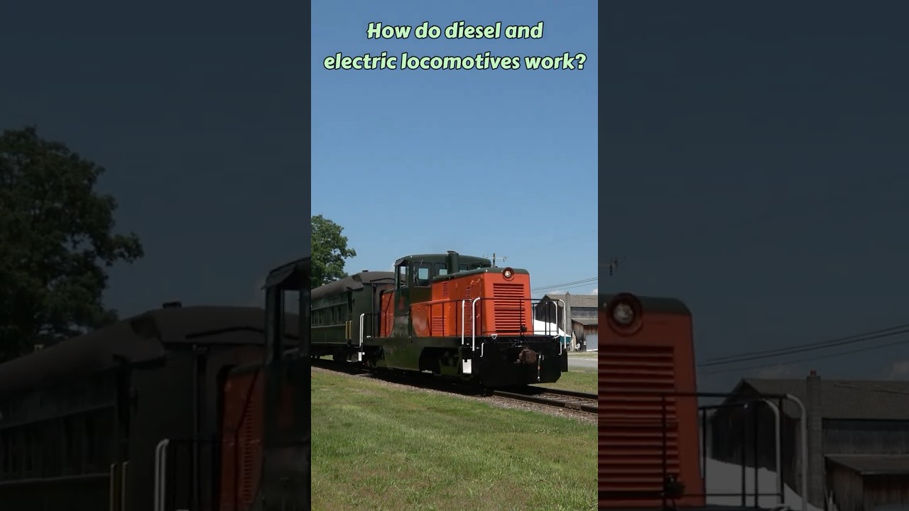 How Do Diesel and Electric Locomotives Work?