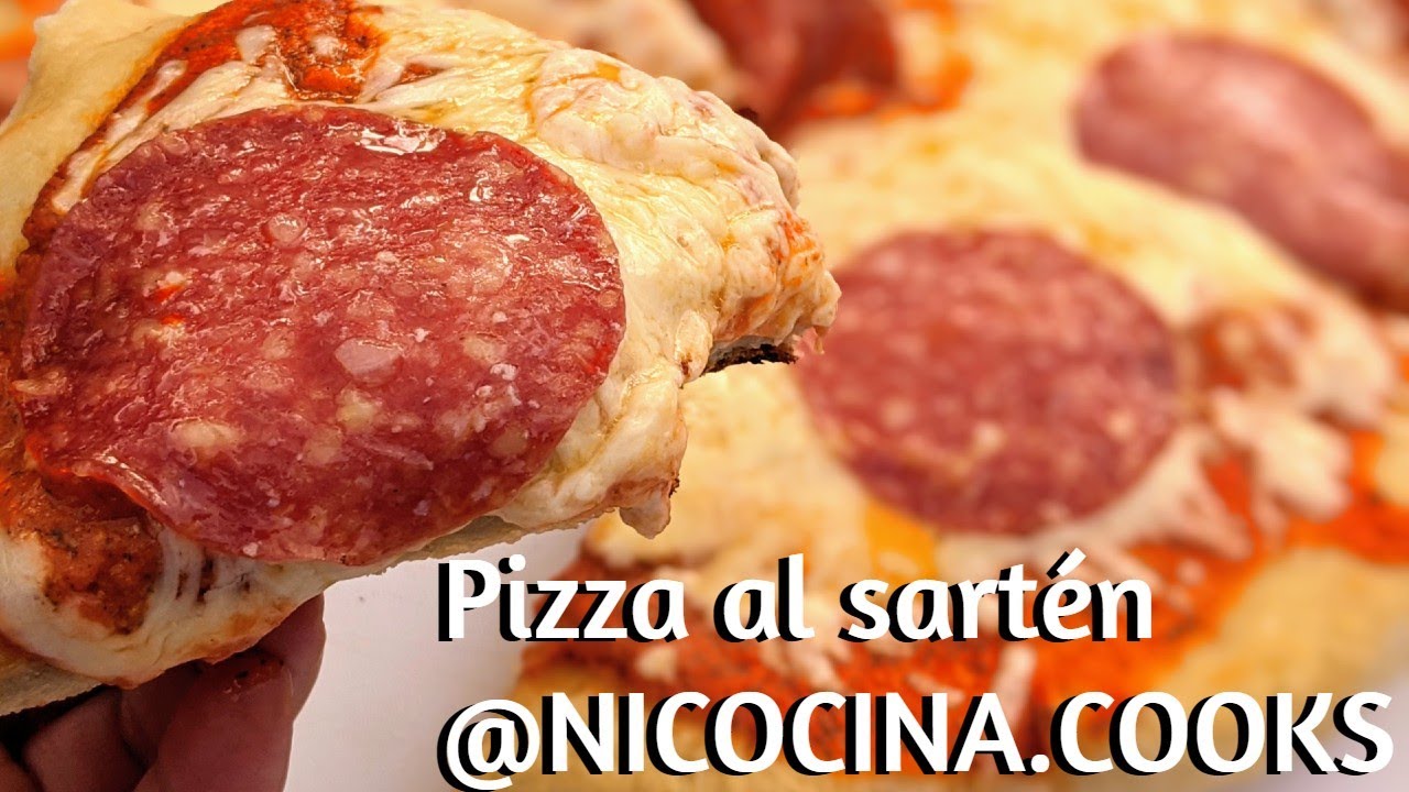 Pizza al sart&eacute;n | Nicocina.cooks