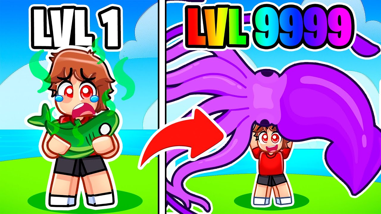Upgrading Noob To GOD In Roblox Fish Training Simulator With MY CRAZY FAN GIRLS...
