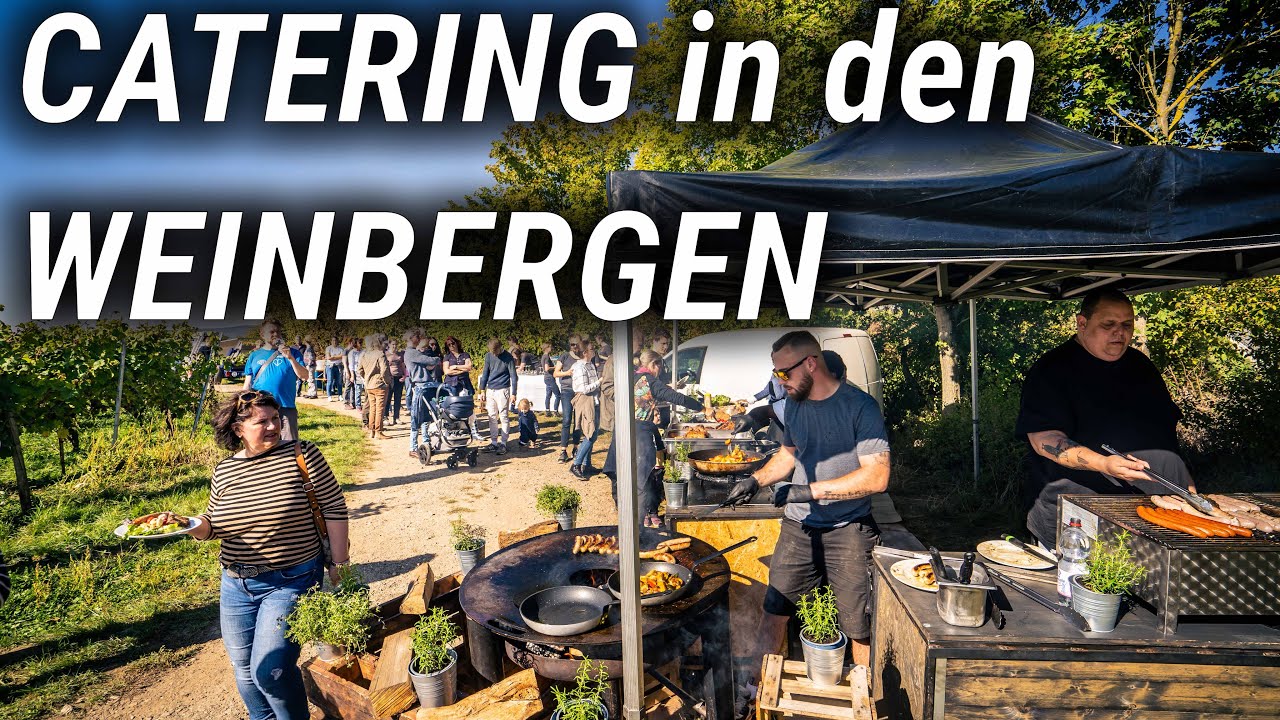 Catering in den Weinbergen | Rebstock Pächter Weinlese | Catering VLOG by Bernd Zehner