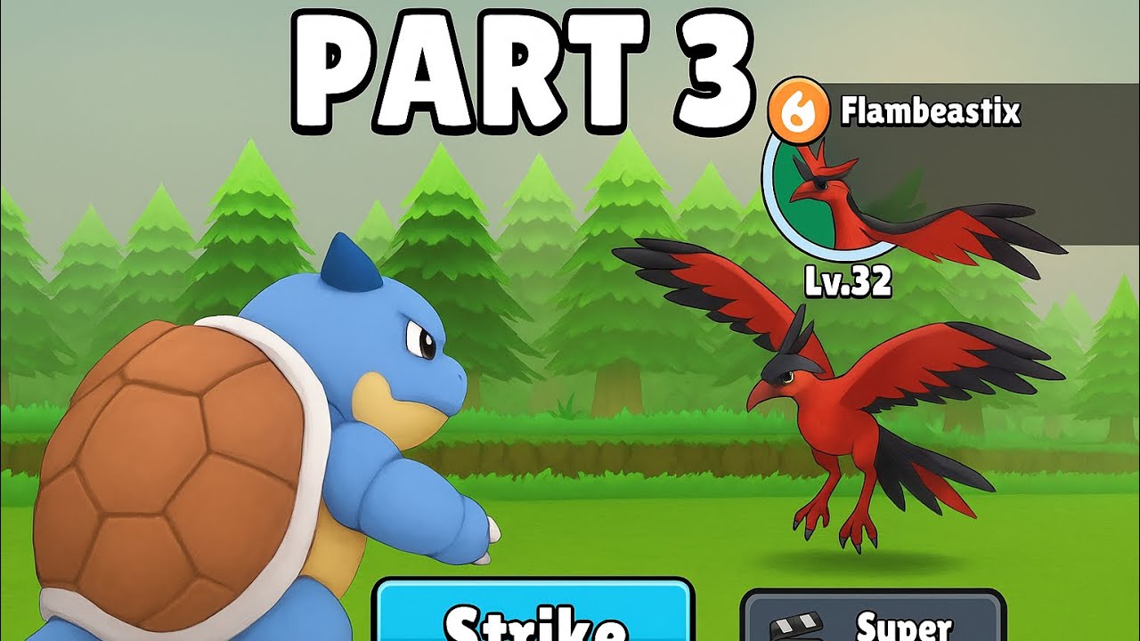 Negamon Lite: Monster Battle - 2nd Gym Battle (Part 3)