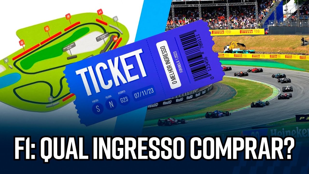 Ingressos da F1 à venda para o GP de São Paulo - qual setor comprar em Interlagos? Qual é o melhor?