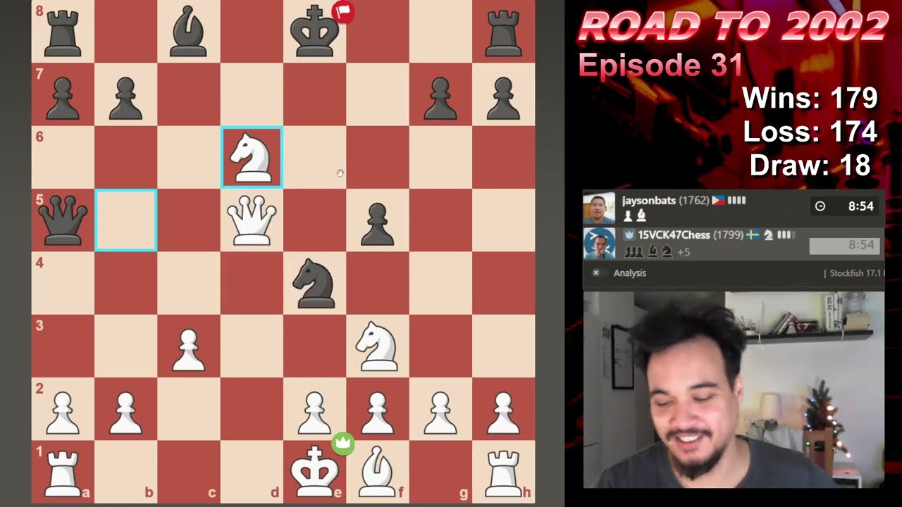 Road to 2002 | Episode 31 | Jobava London | Caro-Kann Tartakower | Exchange