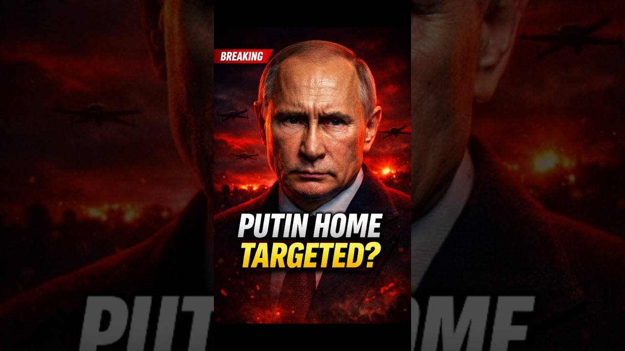 Russia Accuses Ukraine of Drone Attack Near Putin’s Home | Breaking War News.