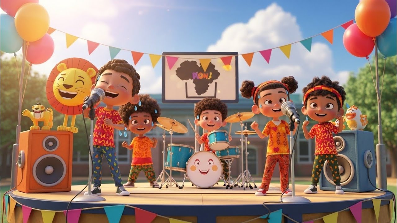 The kids (10–12) Afrobeat vibe 4k video