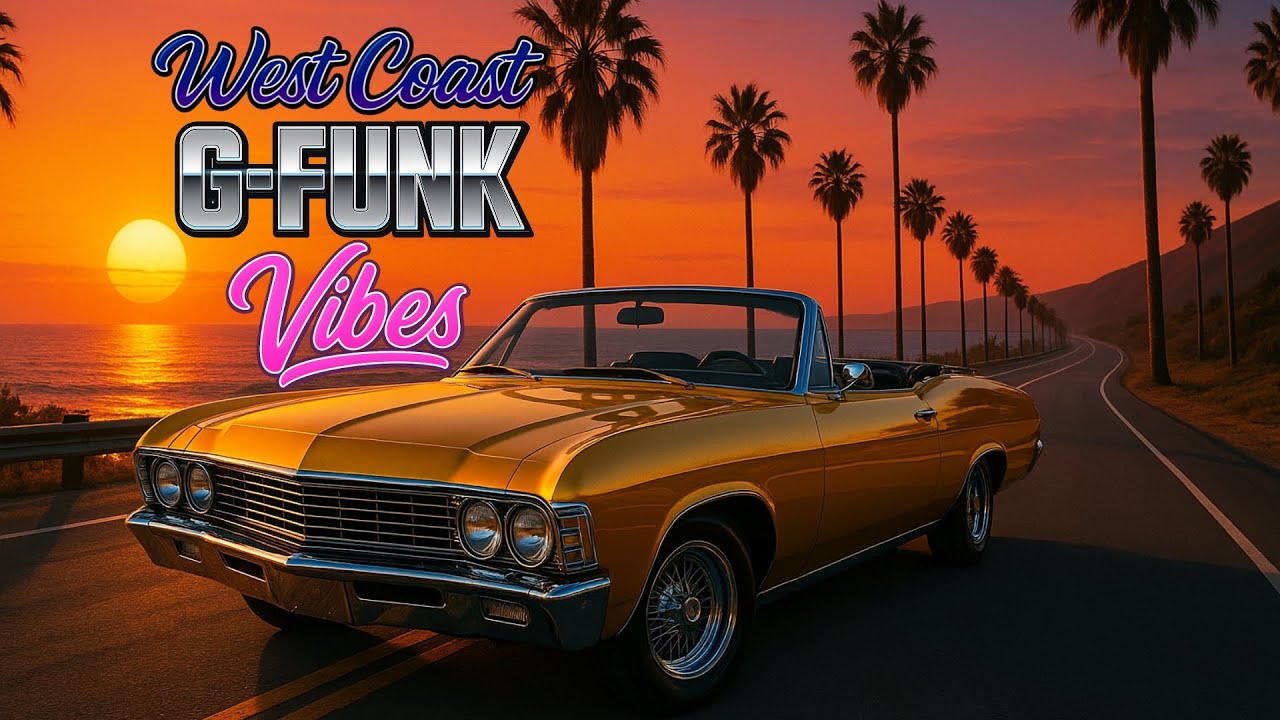 West Coast G Funk Vibes 🌅 Sunset Cruise – Lowrider Dreams