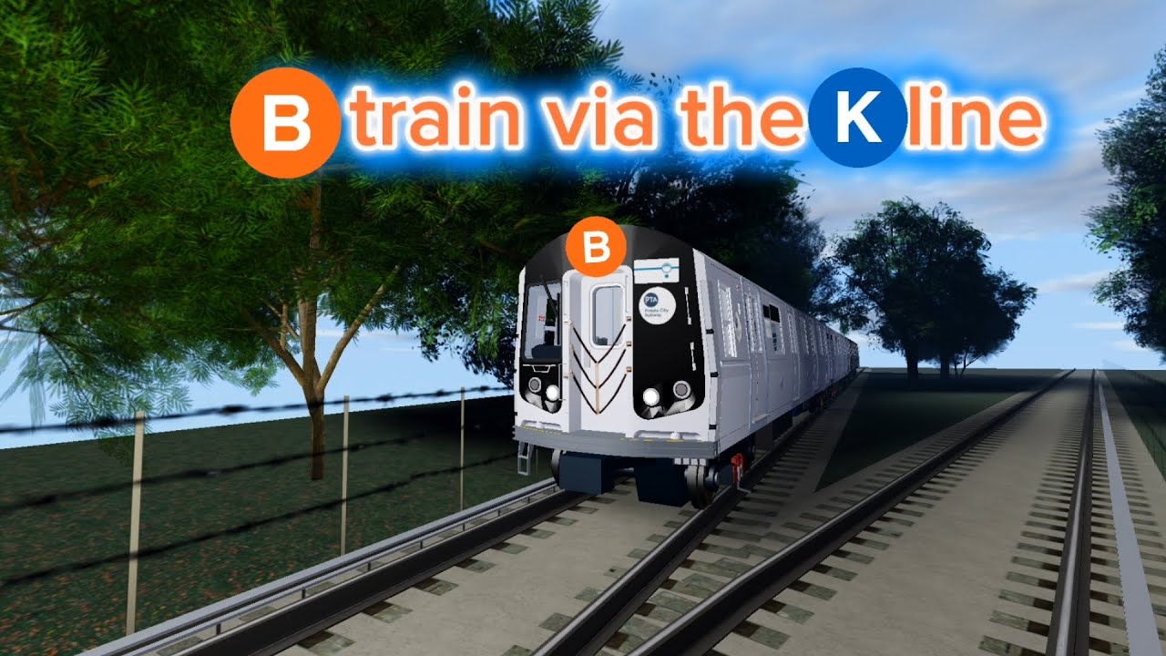 Fox and the R160B B train via the K line | PTA Subway: Fifth Avenue