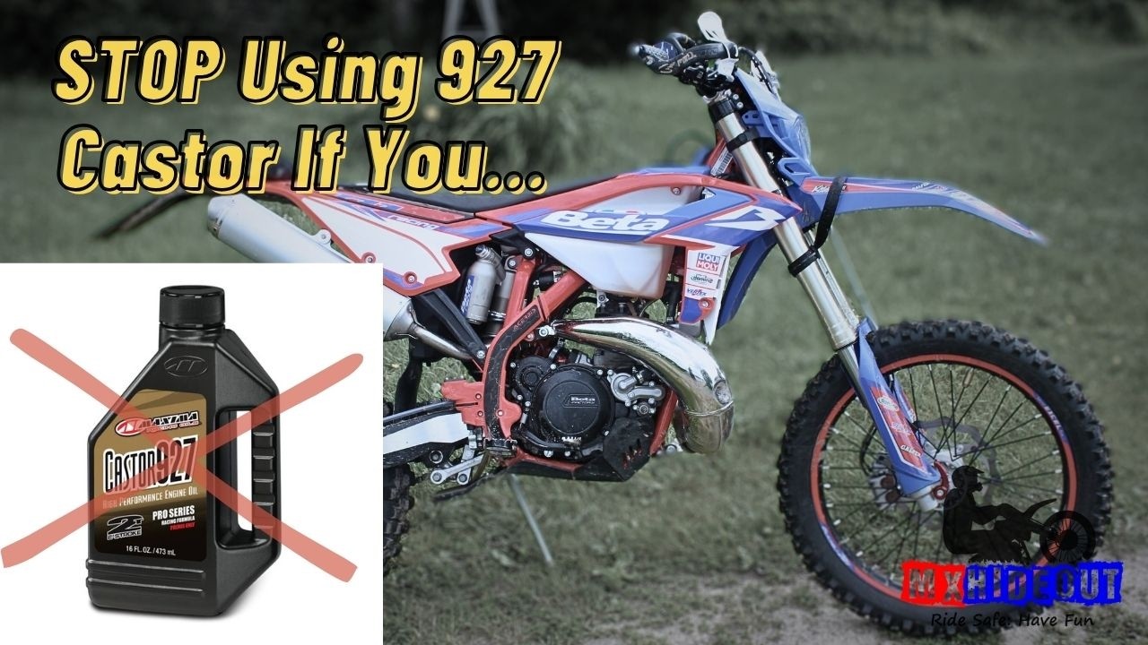 Is 927 Castor Oil The BEST For Trail Riding A 2 Stroke Dirt Bike?