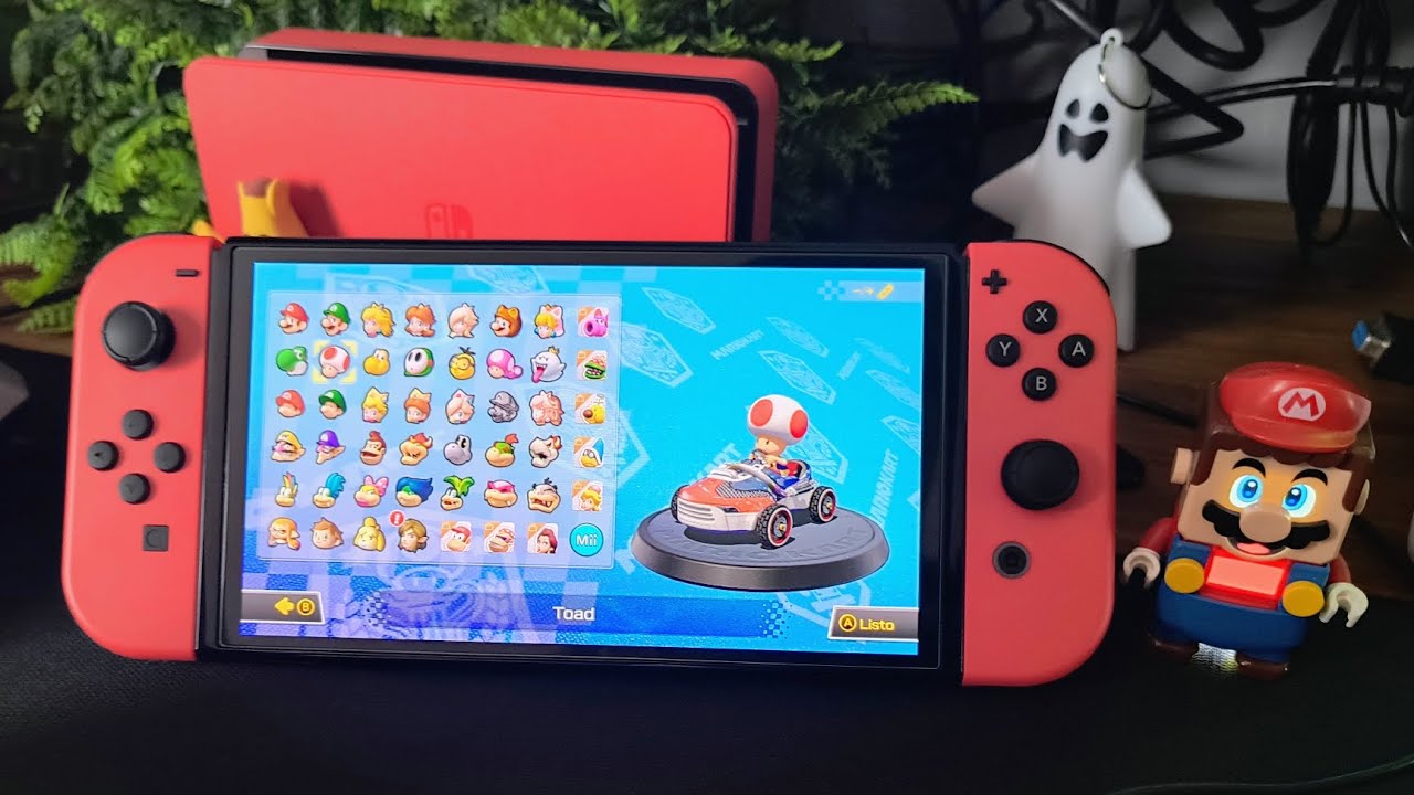 ⭐Nintendo switch EDICIÓN SÚPER MARIO 🍄 Unboxing De Nintendo OLED 🍄⭐