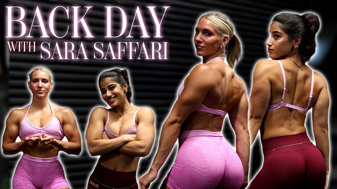 I Worked out with Sara Saffari
