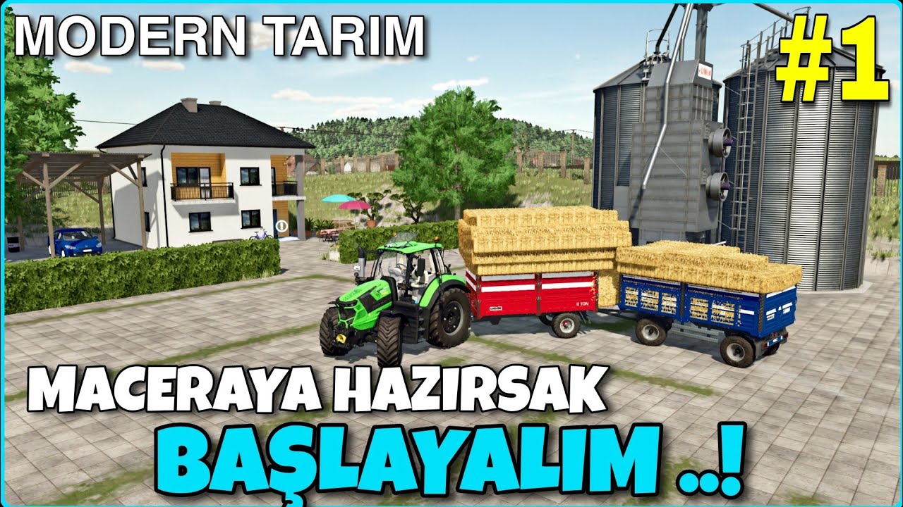 BAM BAŞKA BİR SERİ, MACERA DOLU BİR SERÜVEN BAŞLIYOR | MODERN TARIM - GELİŞMİŞ TARIM ALETLERİ #1
