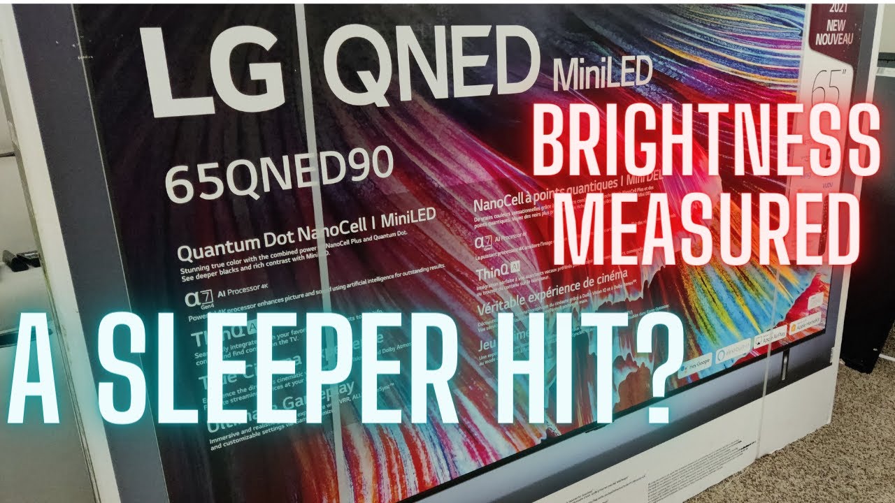 LG QNED 90 Mini LED 4K Unboxing, Initial Setup and Impressions, Plus Some Numbers