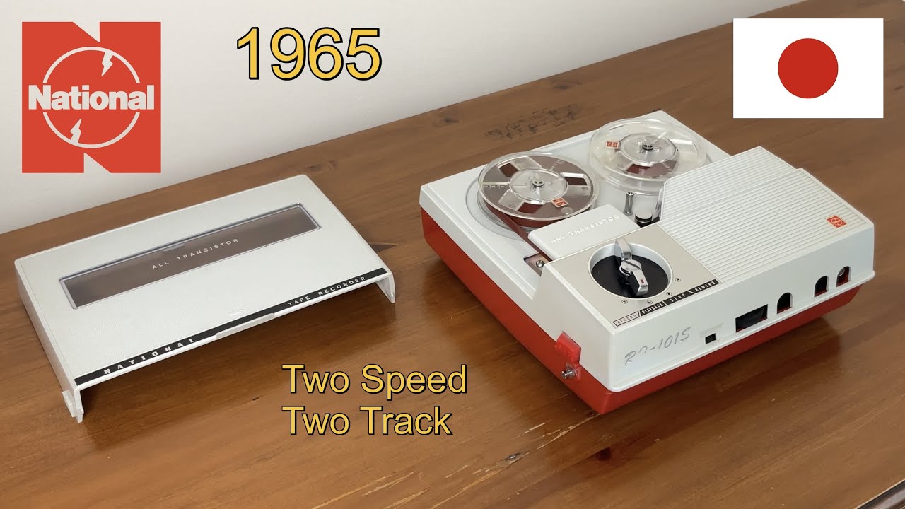 National RQ-101S Reel to Reel Tape Recorder