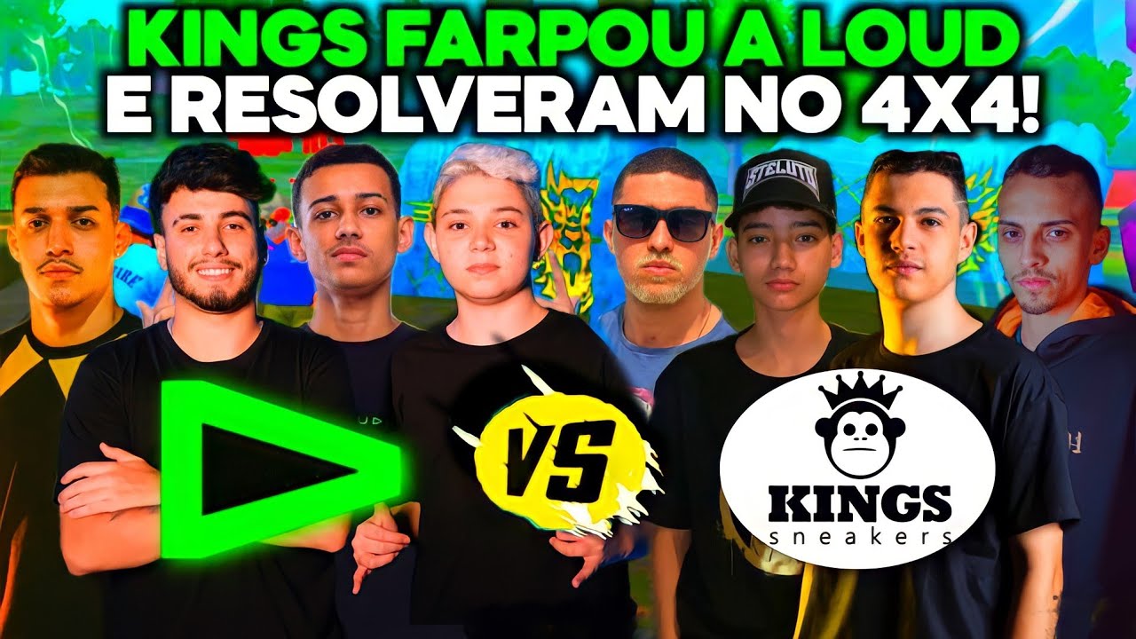 KNG FARPOU A LOUD E RESOLVERAM IR 4V4! BAK E STELUTO SE FARPARAM! TWO9 REFORÇOU E AMASSOU 😱🔥
