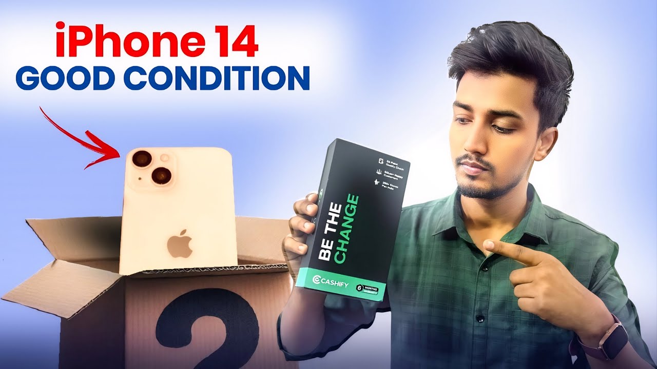 iPhone 14 Review Good Canaction Cashify Unboxing Subscribe 👉JM Smart Unbox 💫