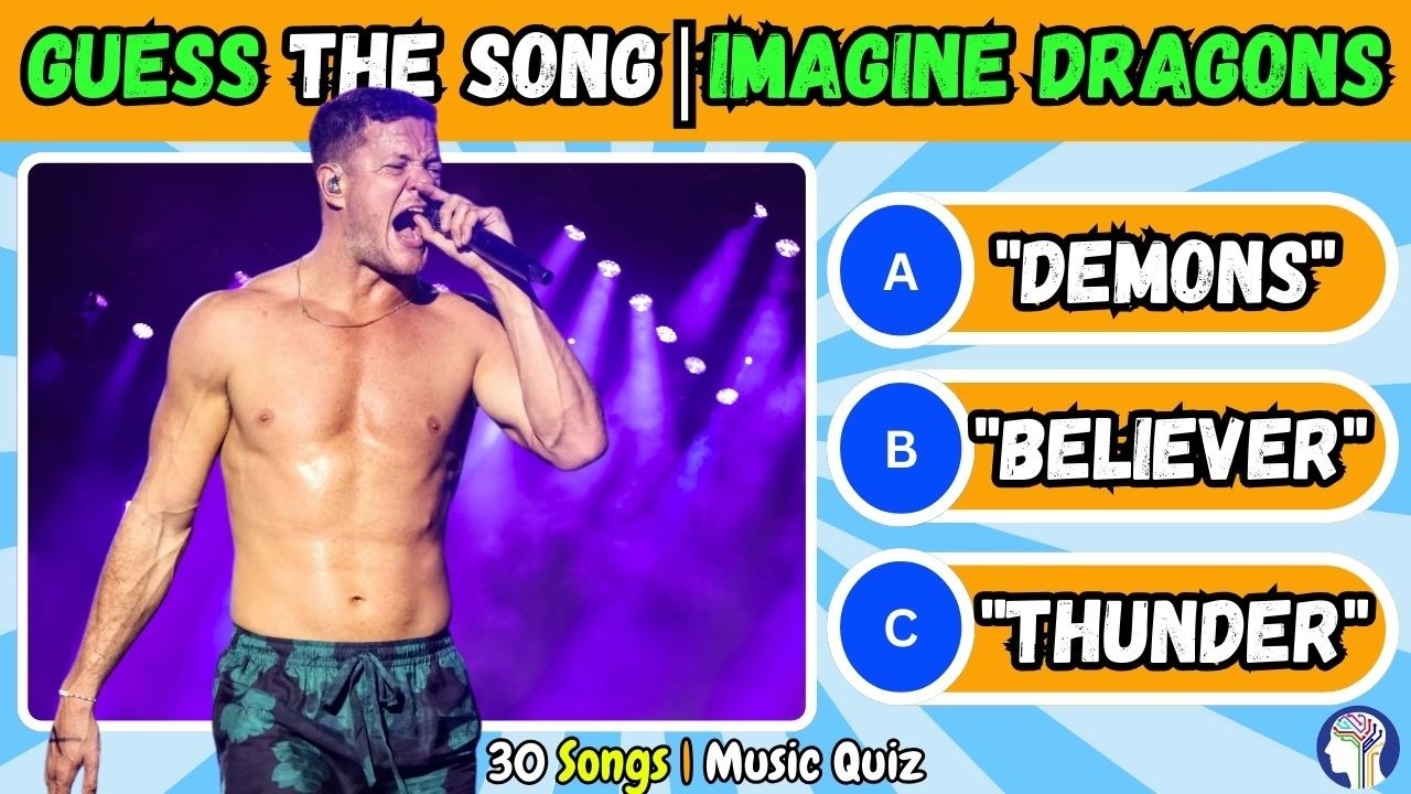 Сможете ли вы угадать все песни Imagine Dragons за 5 секунд? Викторина